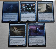 MTG Lot 5x Foil Niblis of Frost, Rattlechains, Lone Revenant, Supreme Phantom