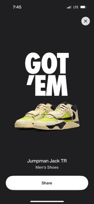 Travis Scott Jumpman Jack Bright Cactus Sneakers men s 12