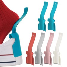 NONSTOP 6 Pcs Lazy Shoe Helper Portable Sock Slider - Short Handled Shoe Horn...