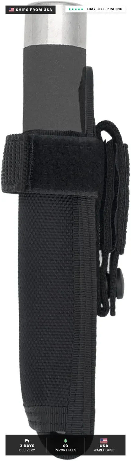 Universal Baton Holder 21"-26" Expandable/Telescopic Baton Holster for Duty Belt