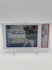 2024 Topps Luminaries Masters Of The Mound Blue Felix Hernandez AUTO /5 #MOMFH