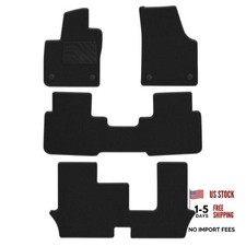 Carpet Floor Mats Fit for VW Atlas 7-Seater 2018-2026, Custom Fit All Weather
