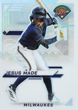 Jesus Made 2025 Panini Prospect Edition Silver Prizm #128 Milwaukee Brewers NM