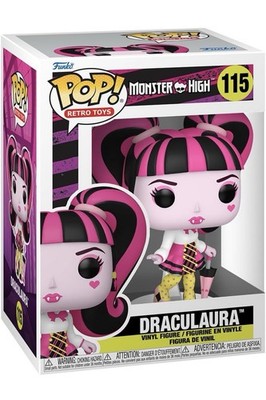 Funko Pop! Vinyl: Monster High Draculaura Clawdeen Wolf Frankie Stein Lot of 3