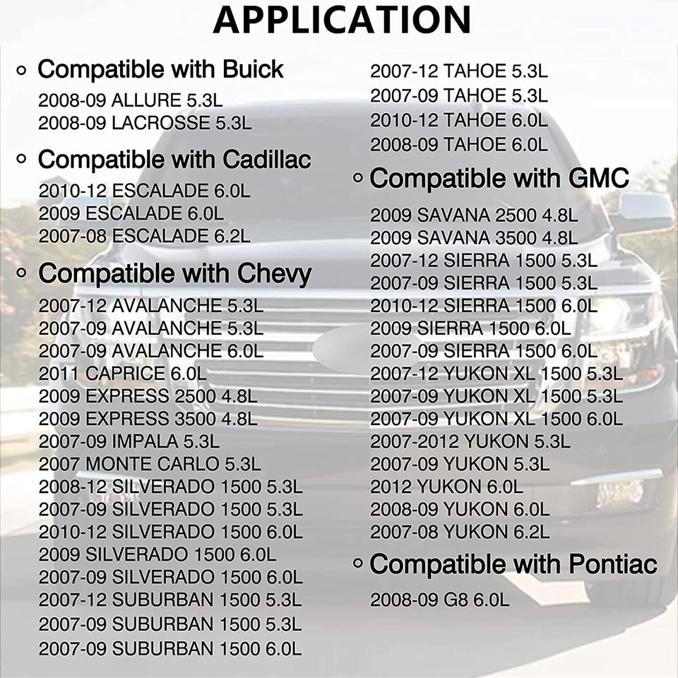 8x 12645725 + 8x 17122490 Active Fuel Management AFM DOD Valve Lifters for Chevy - Image 2 of 4