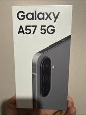 Brand New Samsung Galaxy A57 5G 128GB Unlocked Dual Sim Android Awesome Grey