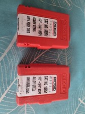 2× RIDGID schneidbacken set 1/2-3/4 BSPT