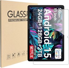 2 Pack Screen Protector for TABWEE T50/T90/W90 Tablet 11 inch, HD Clear 9H Glass