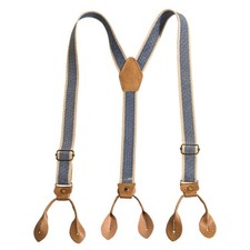 Vintage Buttons Suspenders Stylish Unisex Suspenders Heavy Type Suspenders