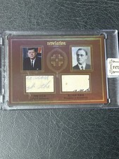 John F. Kennedy Franklin D.Roosevelt 2025 Eternal /99 Dual Patch Revelation YT43