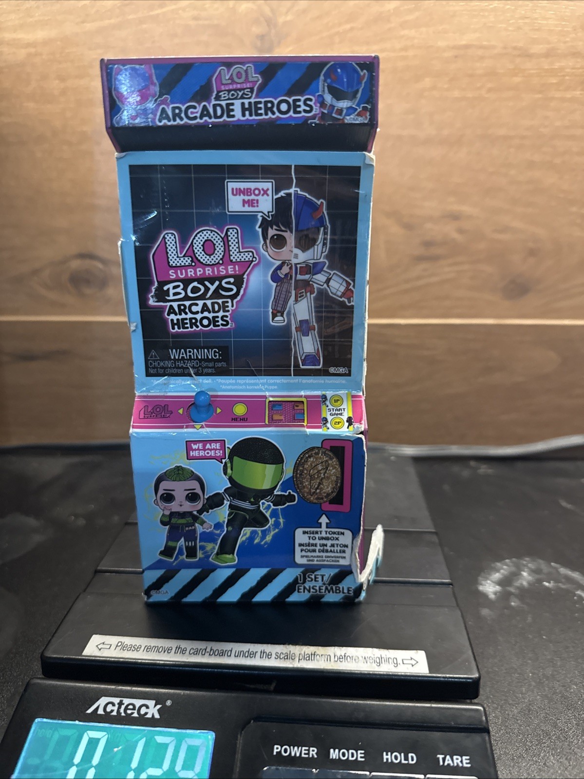 L.O.L. Surprise! Boys Arcade Heroes Action Figure Doll - Damage Box