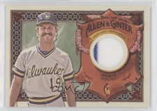 2022 Topps Allen & Ginter Relics A Robin Yount #AGRA-RY HOF 0s1o