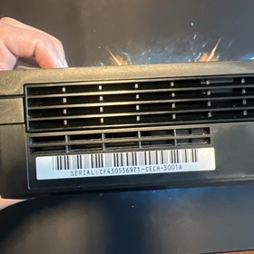 Sony PlayStation 3 PS3 Slim Console 160GB (3001A) w/Controller & Cables Working!