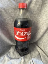 Share a Coke with   Lindsey    2025 Personalized Gift Coca Cola Bottle 20oz