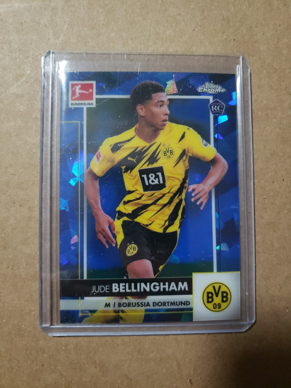 ジュード ベリンガム Topps Chrome Sapphire 2020-21 Topps Chrome Sapphire UCL Jude Bellingham Orange Rookie #2