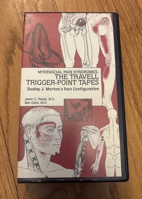 Dr Janet Travell Myofascial Pain Syndromes Trigger Point VHS Tape Educational
