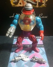 Vintage 1984 MOTU Roboto Complete Masters of the Universe Action Figure & Parts