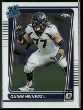 Quinn Meinerz 2021 Donruss Optic #262 RC Denver Broncos