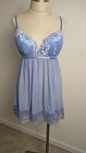 Lace Lingerie Babydoll - Blue — photo 1