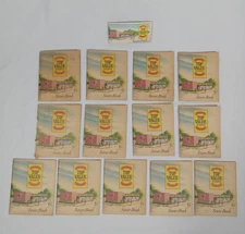 Vintage Top Value Stamps Saver Books Lot Of 14 Books ( 9 Stamped & 5 Unused )