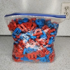 Vintage Alphabet Refrigerator Fridge Magnets Letters Mixed Assorted Lot, 3 Lbs