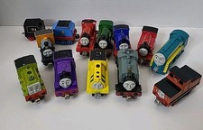 Lot Of 13 Thomas the Train Metal Plastic Engines 2 Coal Cars