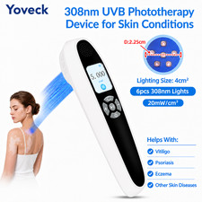 308nm Home UVB Light Therapy for Skin Diseases 6pcs Diodes Treatment Lamp