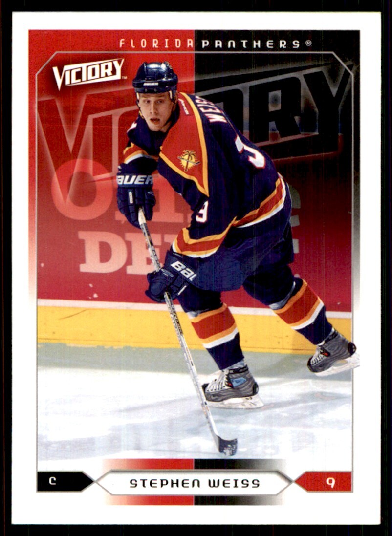 2005-06 Upper Deck Victory Stephen Weiss Florida Panthers #84