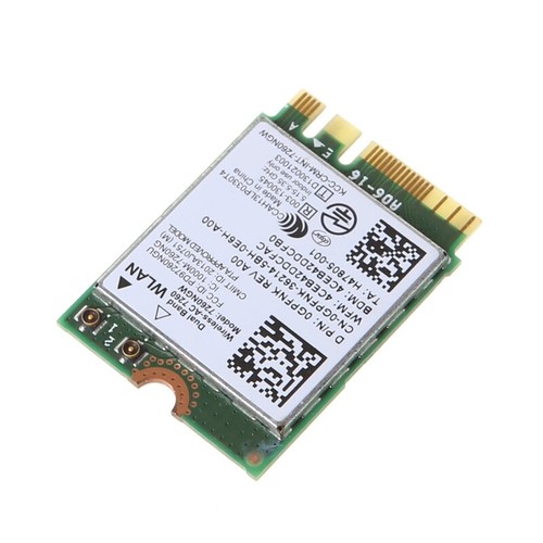 Dell Intel Dual Band Wireless-AC 7260 7260NGW NGFF M.2 Bluetooth-compatible WiFi - Picture 6 of 10
