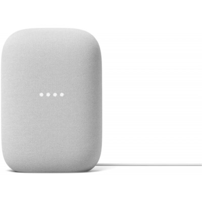 Google Nest Audio Smart Speaker kreide Softtouch-Tasten WLAN Sprachsteuerung NEU