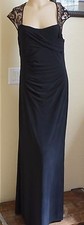 Sequin Lace Jersey Gown by Lauren Ralph Lauren size 12 