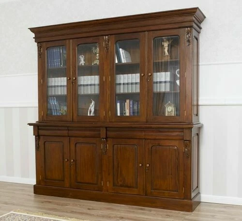 Librerías de madera maciza para el hogar