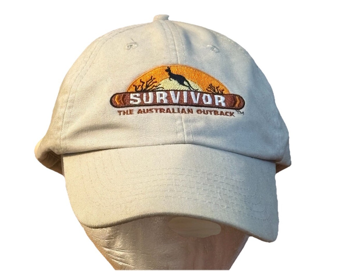 Vintage 2001 CBS Survivor TV Show Hat Cap The Australian