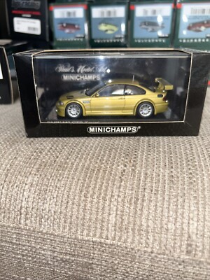 Minichamps BMW M3 GTR 2001 Street Yellow 1:43 400 012101 | eBay UK