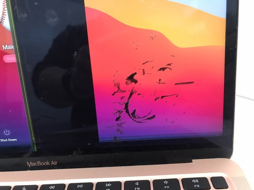 MacBook Air (M1, 2020) Oro Rosa - PER RICAMBI LEGGERE DESCRIZIONE Bloccato Schermo difettoso - Foto 8 di 19