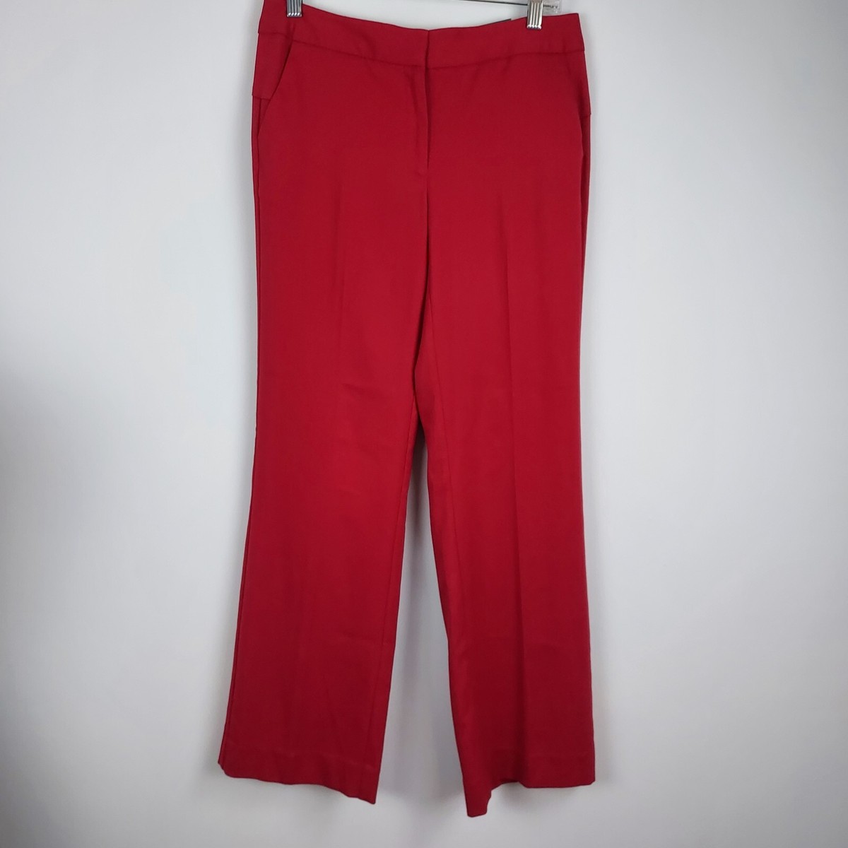 ladies red dress pants red pant suit: Women's Clothing & Apparel