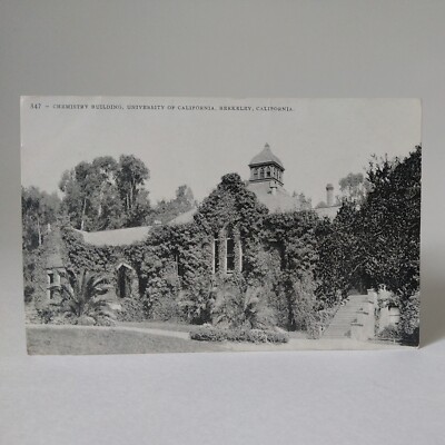 1907 Post Card-Chemistry Building UC Berkeley, CA-Edward M. Mitchell Pub. #347