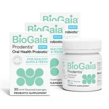 BioGaia Prodentis 3-Pack | Dental Probiotic Lozenges | Promote Healthy Gums &...