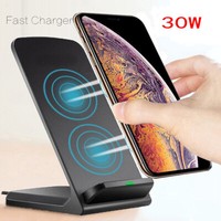 30W Fast Wireless Charger Stand Dock Fr Apple iPhone 11 12 13 14 15 16 Pro Max