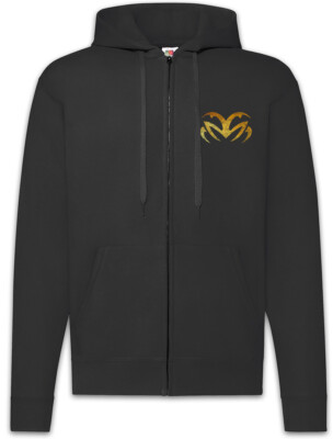Symbol Of Aries Zipper Hoodie Sign Logo Stargate Estelar Zeiche
