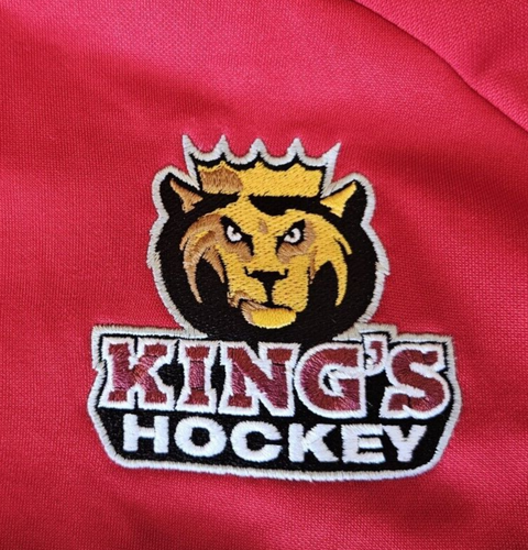 Kings College HOCKEY Nike dri-fit Mens L UCHC 1/4 zip sweatshirt