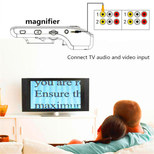 3.5-inch LCD Screen Portable Digital Magnifier, Reading Aid for Low Vision Syste - Picture 5 of 16
