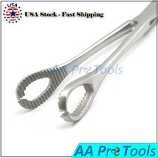New Sponge Forceps 7" SLOTTED Body Piercing Tools