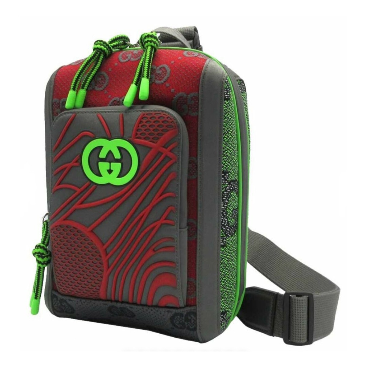 Gucci 763430 Two-way Jersey GG Cloth backpack | eBay