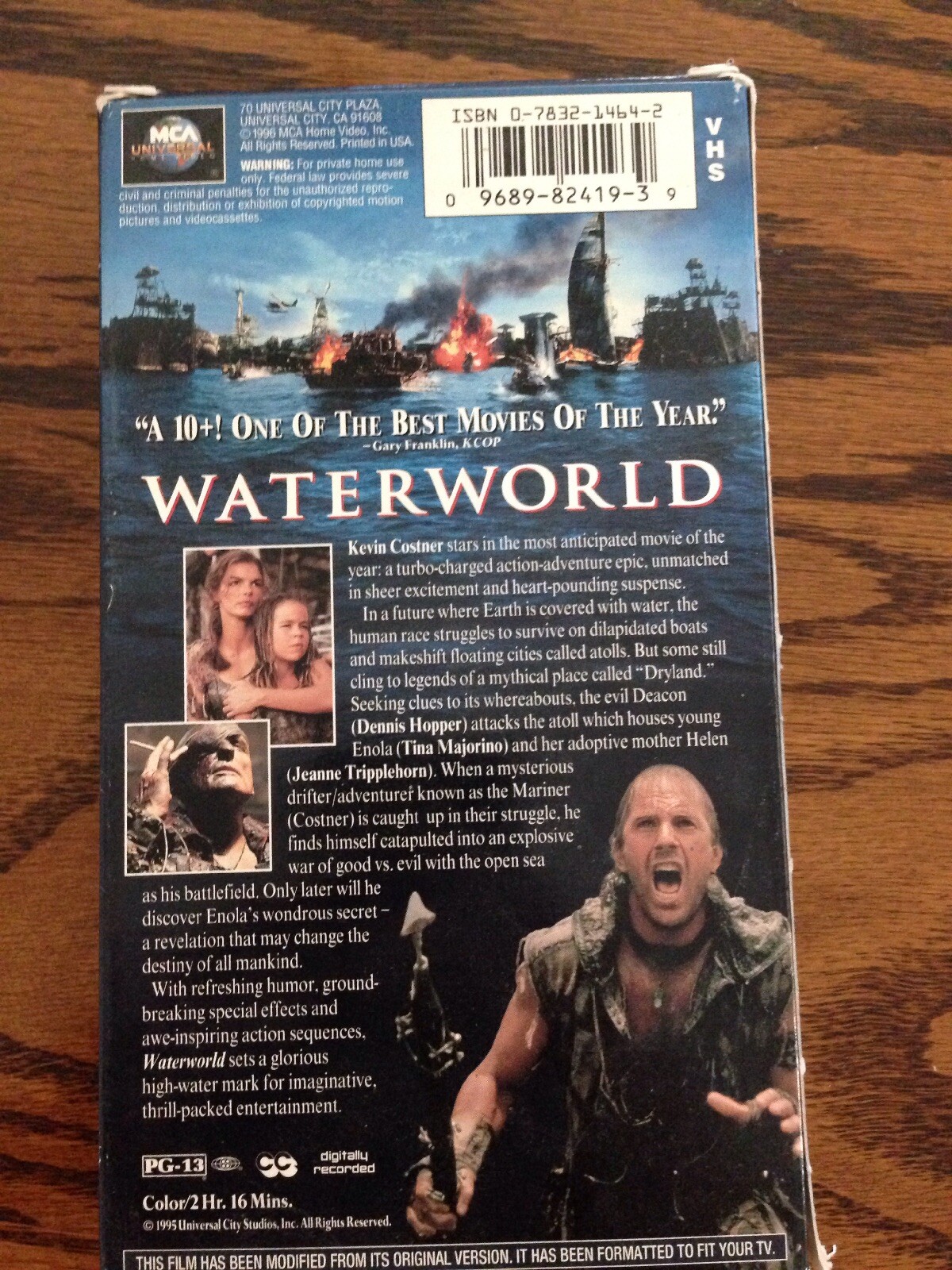 Waterworld (VHS, 1996) 96898241939 eBay