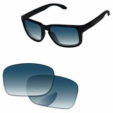 Lenslog Blue Gradient Polarized Replacement Lenses For-Oakley Holbrook OO9102