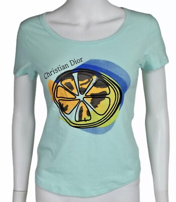 Christian Dior By John Galliano Blue T Shirt Size Small | eBay