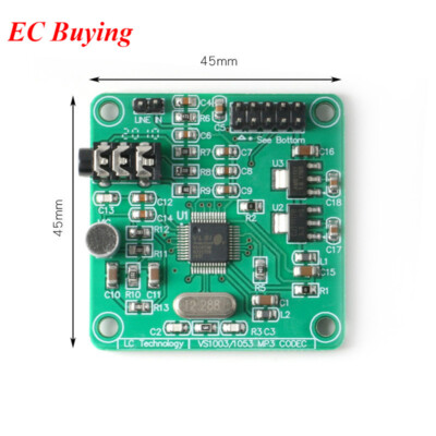 VS1053 Audio Decoding Module Real-Time Encoding AVR Processor SPI AMS-1117