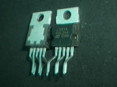 STMicroelectronics L387A LDO Voltage Regulator 5V 0.4A TO220-5 x 1PC NEW