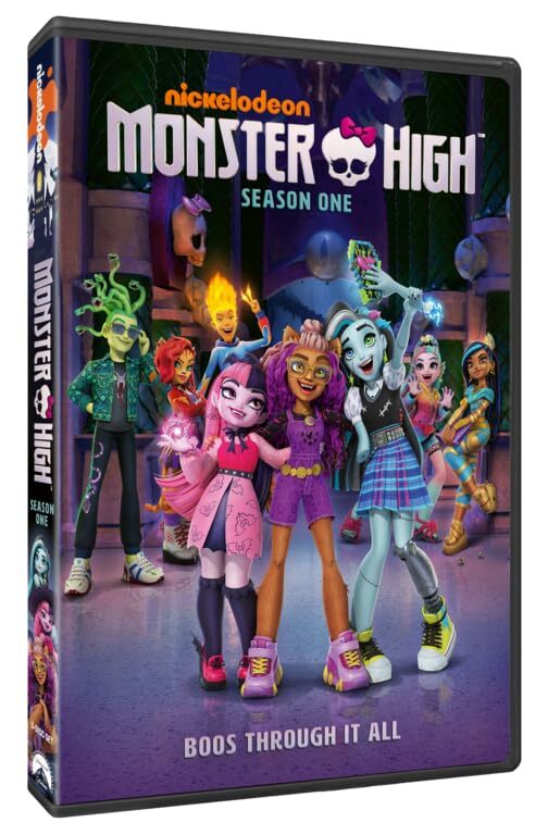 Monster High Season One DVD Set 26 Episodes Clawdeen Wolf and